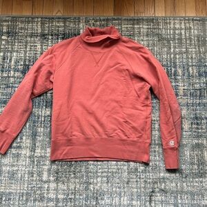 Champion x Todd Snyder Men's Turtleneck Sweater in Rust